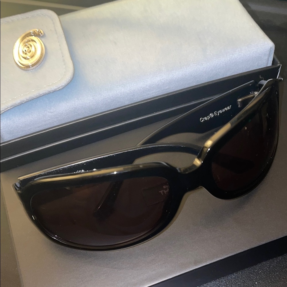 Crap Eyewear Black Glasses Sleek Design
